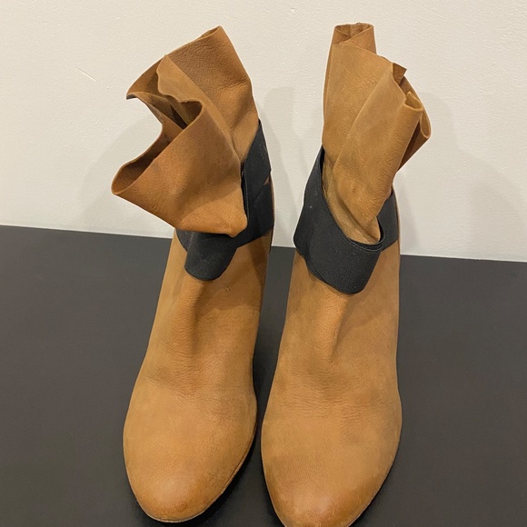 Vera Cuoio - leather heeled boots - Picture 3 of 6